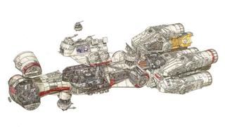 Illustration for article titled Estos increíbles dibujos muestran el interior de las naves de Star Wars